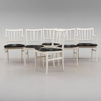 MATGRUPP, 7 delar, "Talavid", Carl Malmsten, Waggeryds, 1900-talets andra hälft.