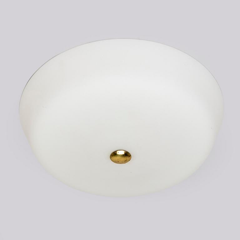 Lisa Johansson-Pape, a mid 20th century '71-001/5' ceiling lamp for Orno, Finland.