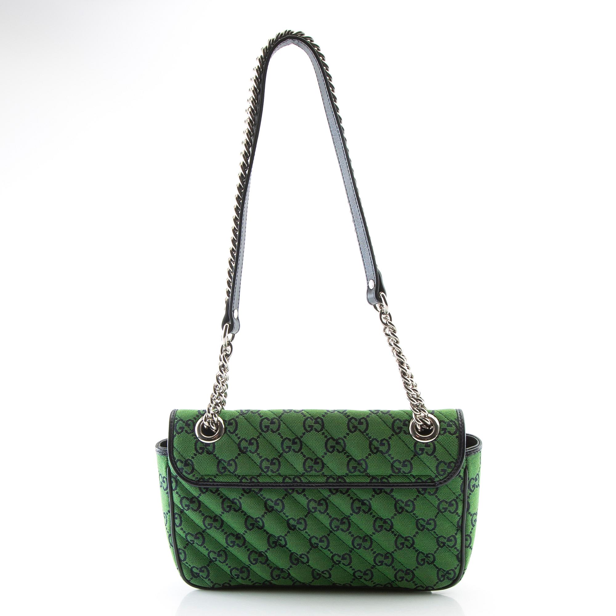 Gucci, Väska "GG Canvas Marmont Shoulder Bag Small".