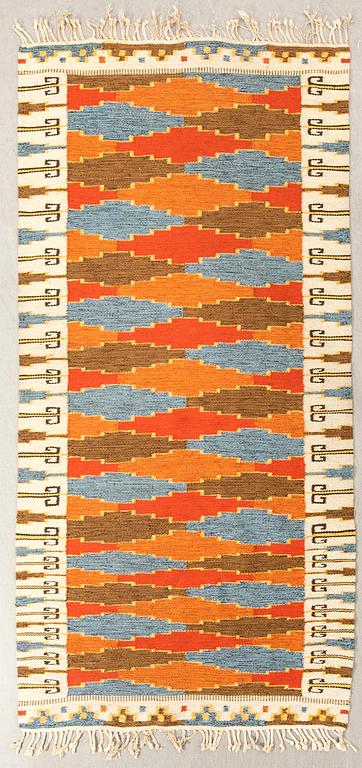 Matta rölakan 1900-talets mitt ca 242x116 cm.