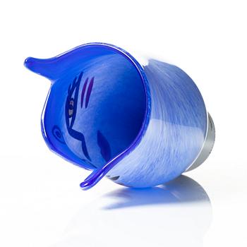 Ulrica Hydman-Vallien, a glass vase, Koda Boda.