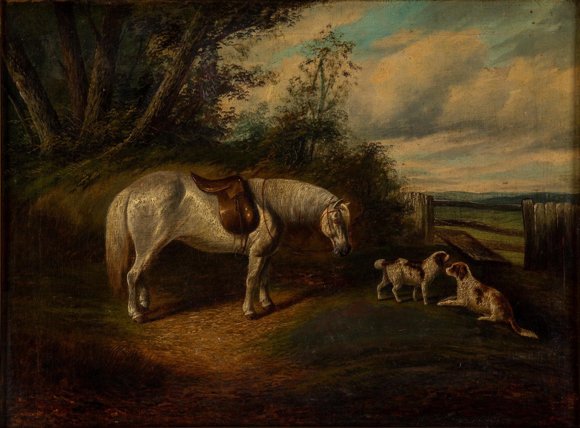 English school, 19th Century, oil on canvas.