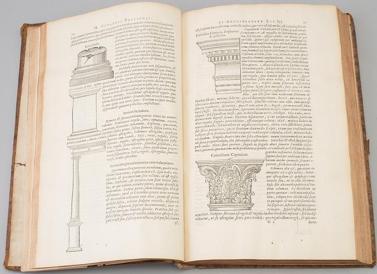 A BOOK, Vitruvius: De Architectura Libri Decem.