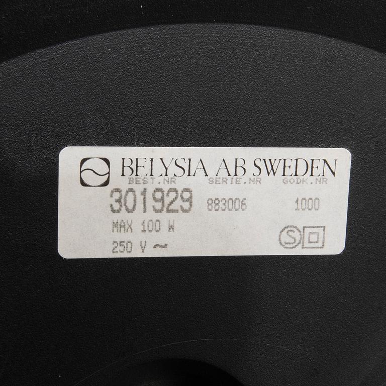 Golvlampor 1 par, Belysia AB Sweden, 1900-talets senare hälft.