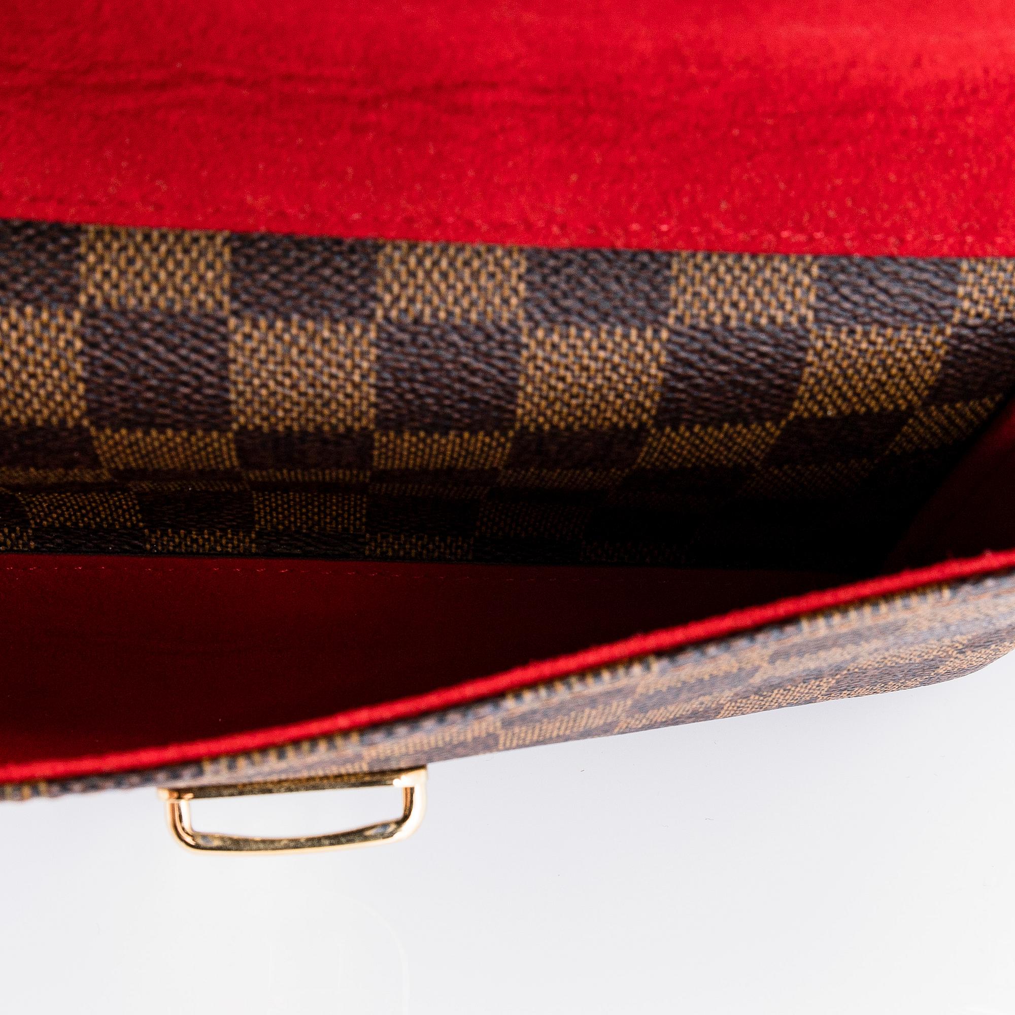 Louis Vuitton a Damier Ebene Ravello GM bag. Bukowskis