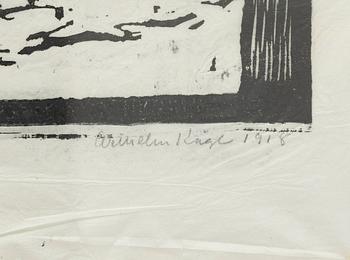 Wilhelm Kåge, Four linoleum cuts.