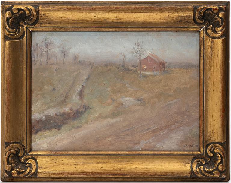 Nils Kreuger, Landscape from Halland.