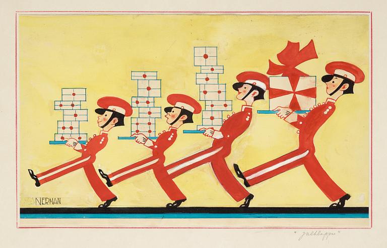 Einar Nerman, Julklappar.