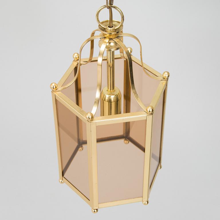 Ceiling lamp / ceiling lantern, late 20th century.