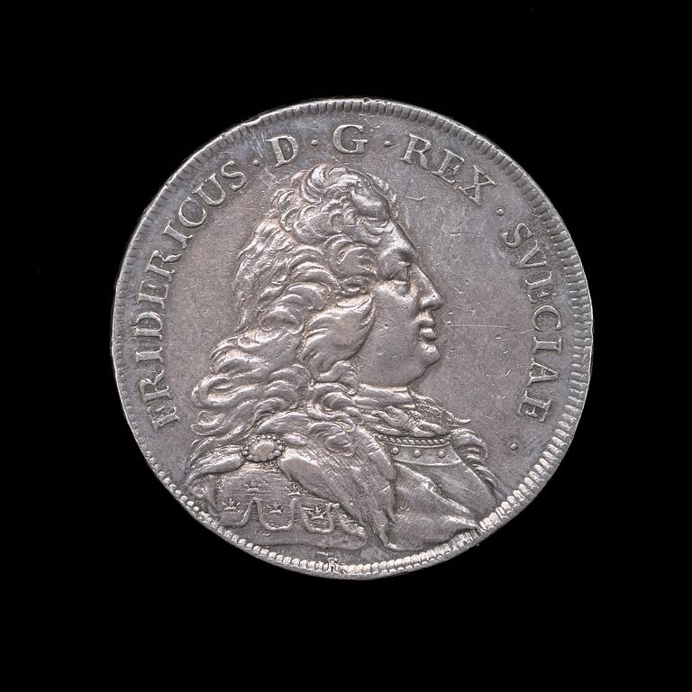 MYNT 2 st: Fredrik I riksdaler 1748 Samt Gustav III riksdaler 1776.