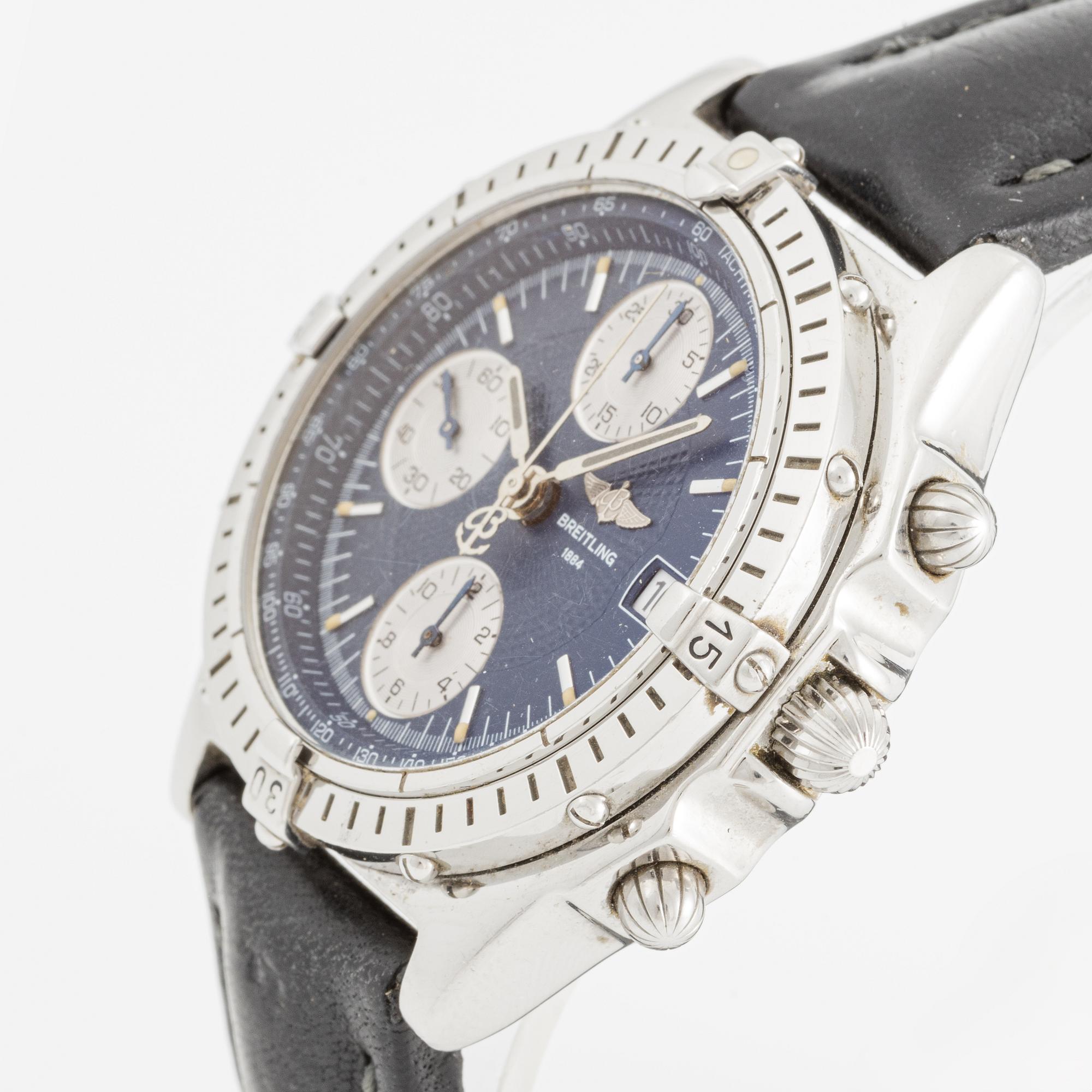 Breitling, Chronomat, kronograf, armbandsur, 39,8 mm.
