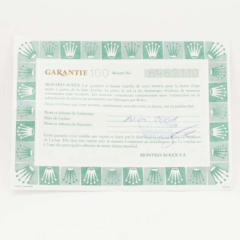 Rolex, Oyster Perpetual, armbandsur, 25 mm.