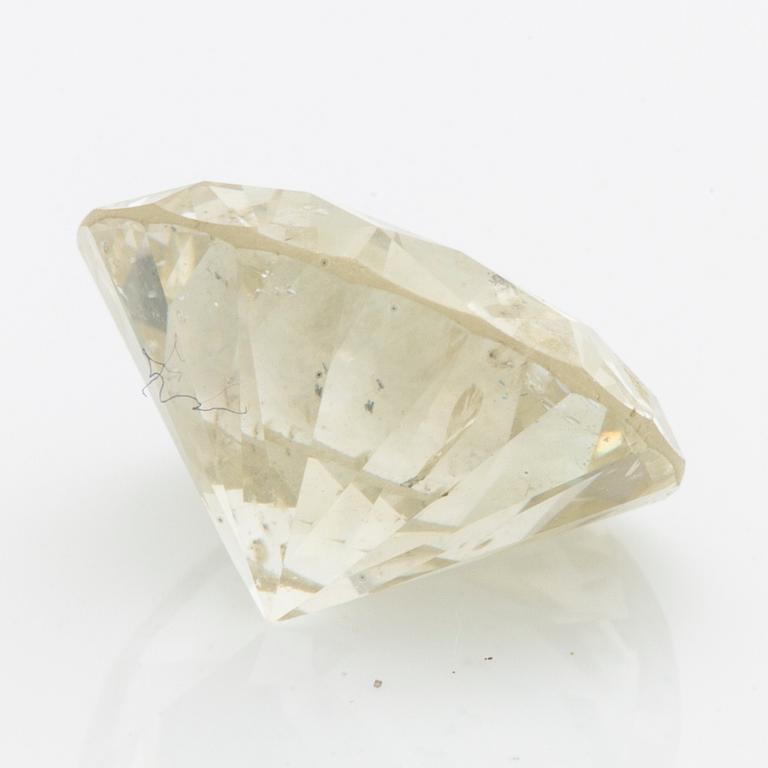 BRILJANT, lös sten, ca 2,5 ct, ca ca M-N, P1.