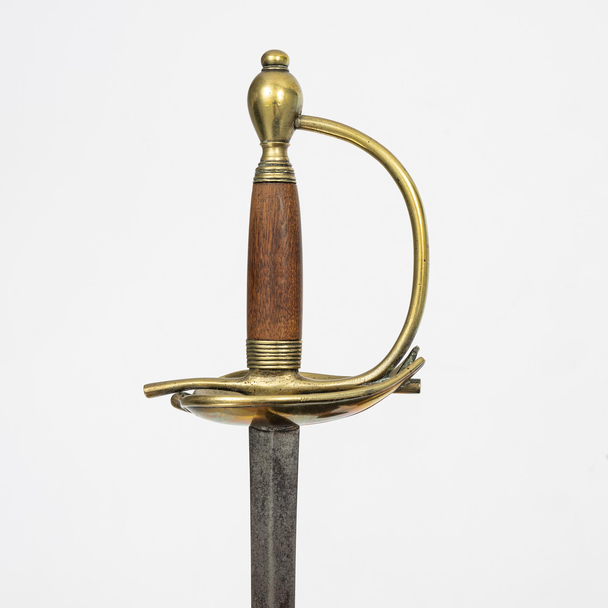 A 19th Century boat-shell sword.