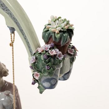Juan Carlos Ferri Herrero, figurine, "Swing into Spring", Lladró, Spain, 2007 - 2011.