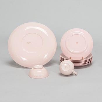 Kaj Franck kaffeservis "Sointu" 27 delar. Arabia Finland. I produktion 1954-1959.