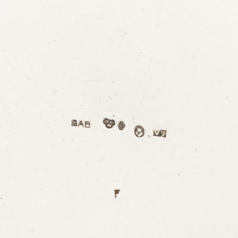 GAB, vas, silver, Stockholm, 1923.