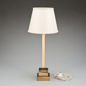 BORDSLAMPA, Bergboms, 1900-talets andra hälft.
