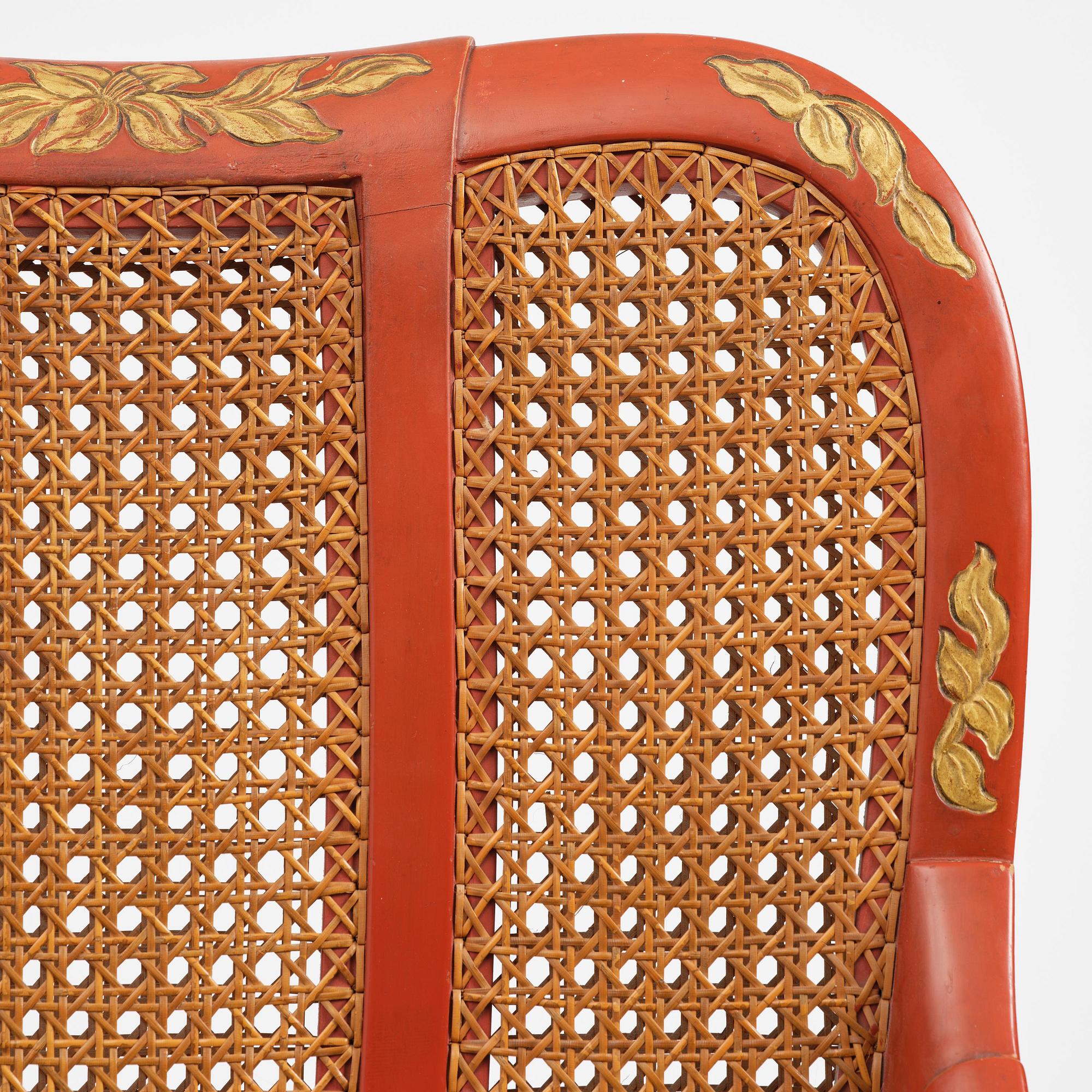 Carl Malmsten, a pair of Swedish Grace armchairs, cabinetmaker Albin Johansson, Stockholm, for Villa Kvikkjokk, 1927-28.