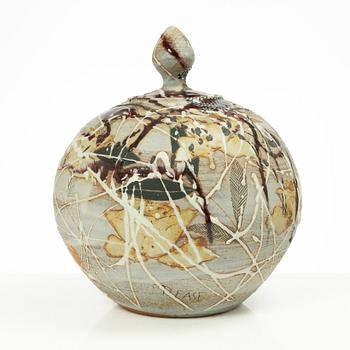 Eva Bengtsson, a vase with lid.
