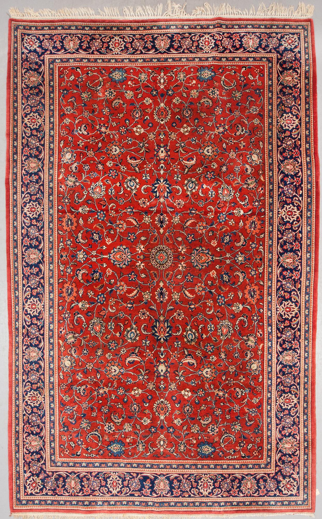 MATTA, semiantik, Sarouk/ Kashan, ca 346 x 214 cm.