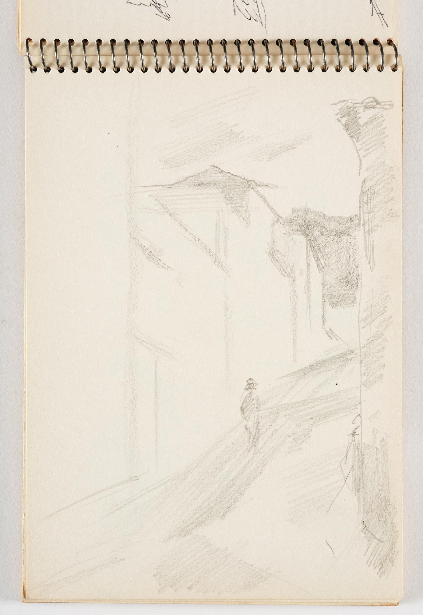 Lotte Laserstein, 4 skissböcker med blyertsteckningar.