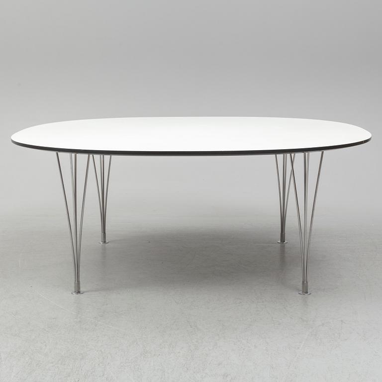 BRUNO MATHSSON & PIET HEIN, a 'Supercirkel' table, Bruno Mathsson International, Värnamo, 2013.