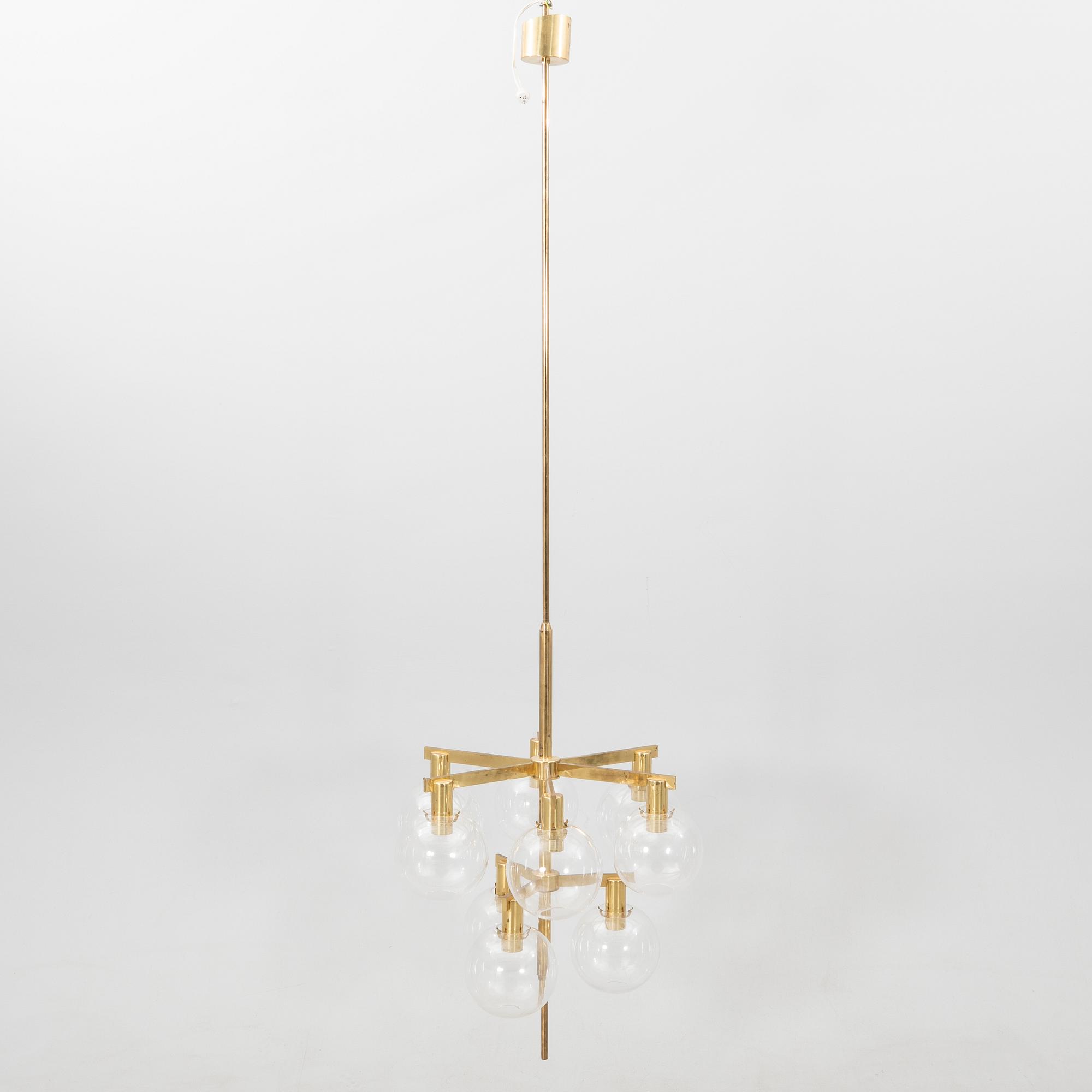 Hans-Agne Jakobsson, Ceiling lamp model T 348/9, second half of the 20th century.