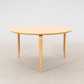 Bruno Mathsson, a birch coffee table Annika" later part of the 20th century.