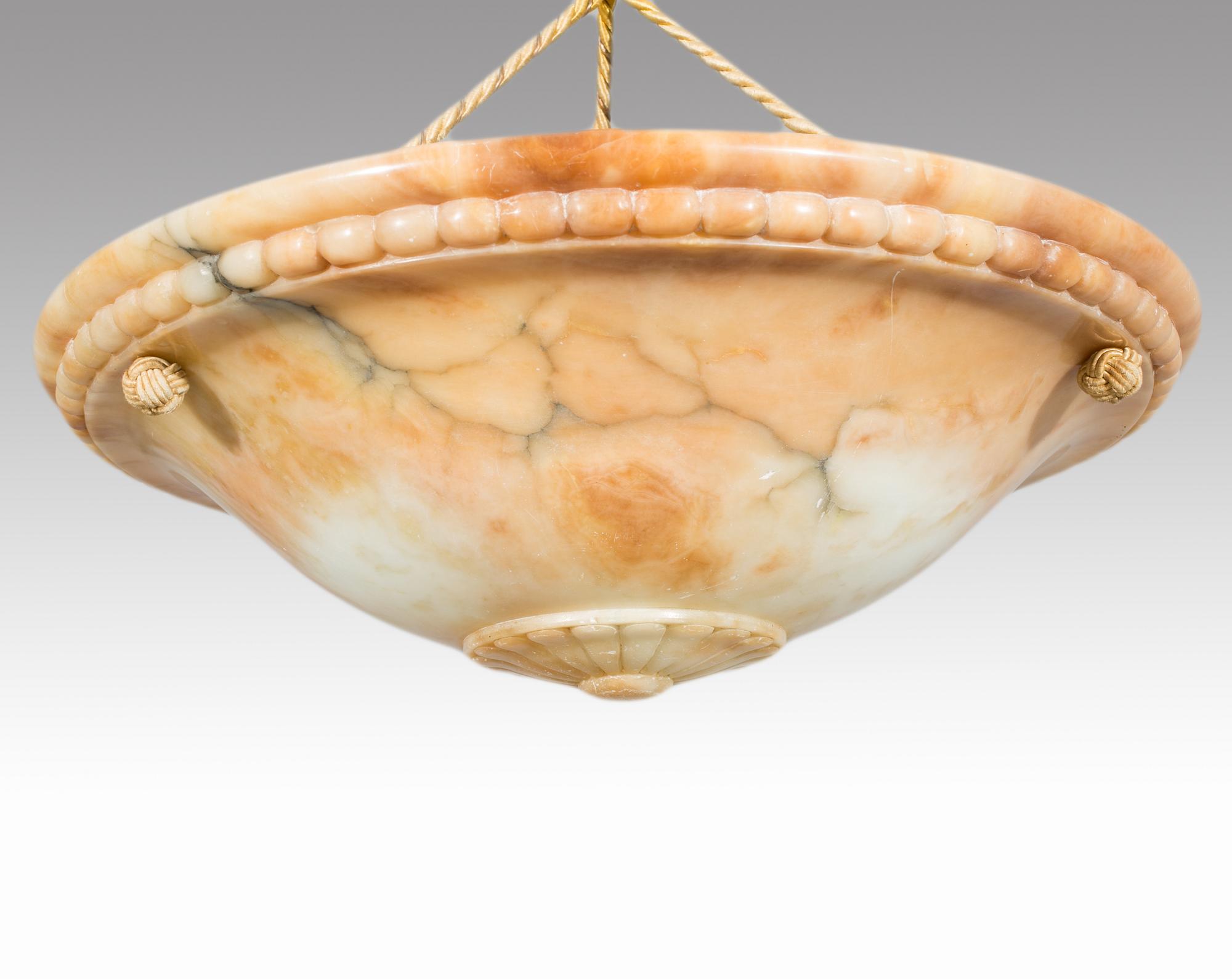 TAKAMPEL , alabaster, 1920/30-tal.