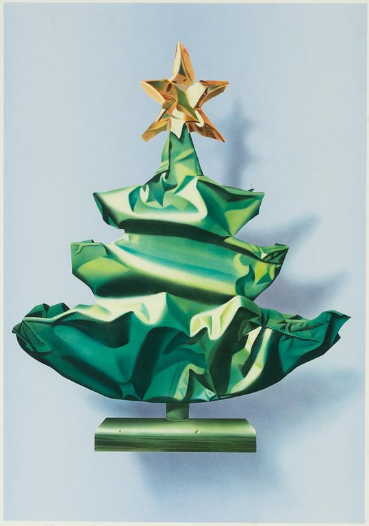 Yrjö Edelmann, färglitografi, 2001 signerad 255/275.