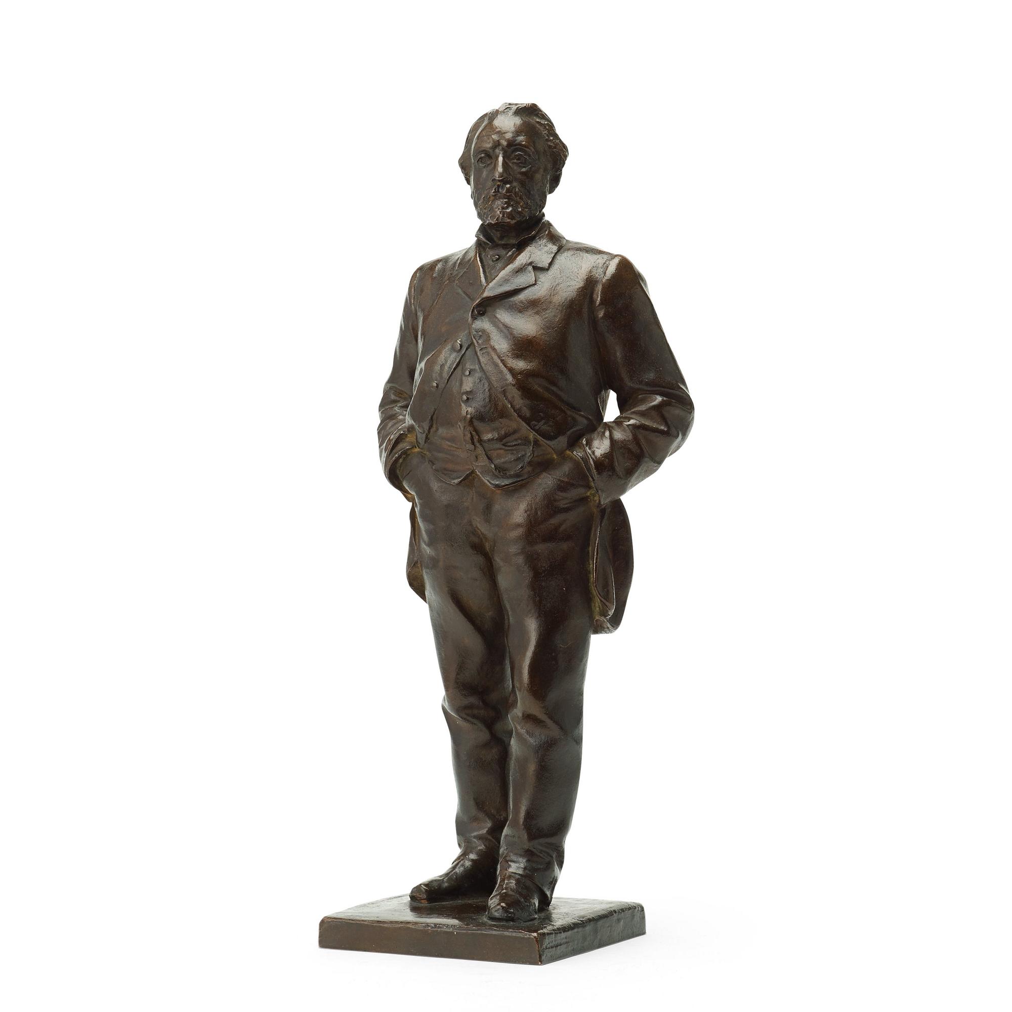 Per Hasselberg, Skulptur föreställande Pontus Fürstenberg.