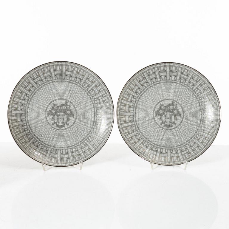 Hermès, plates, 4 pcs, "Mosaic in 24".