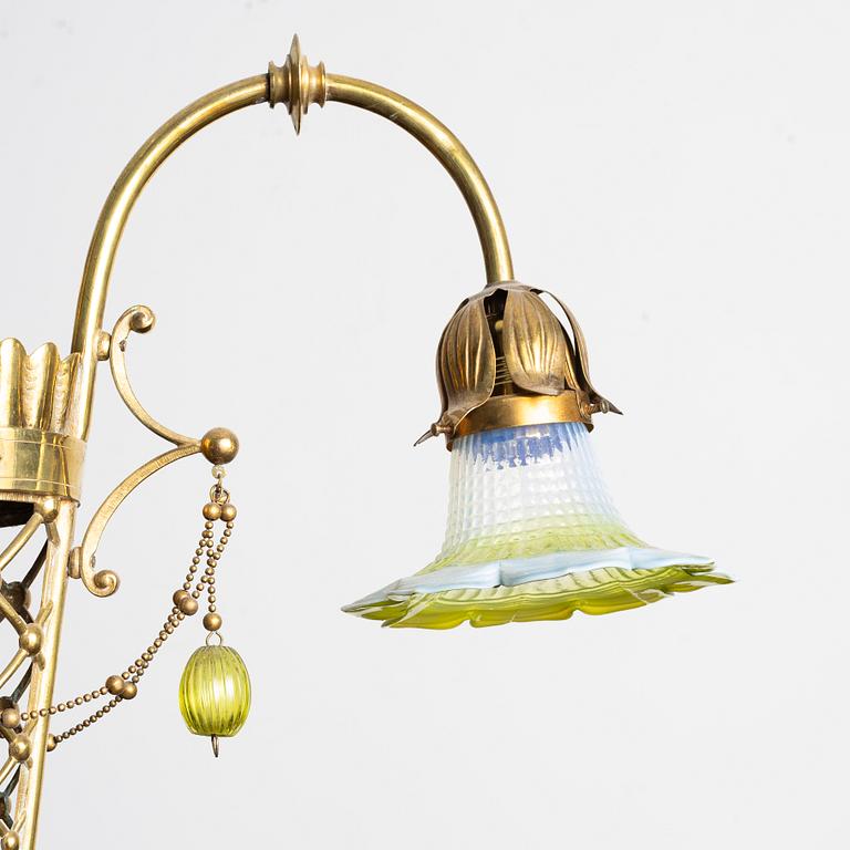 Ceiling lamp, Art Nouveau, early 20th century.