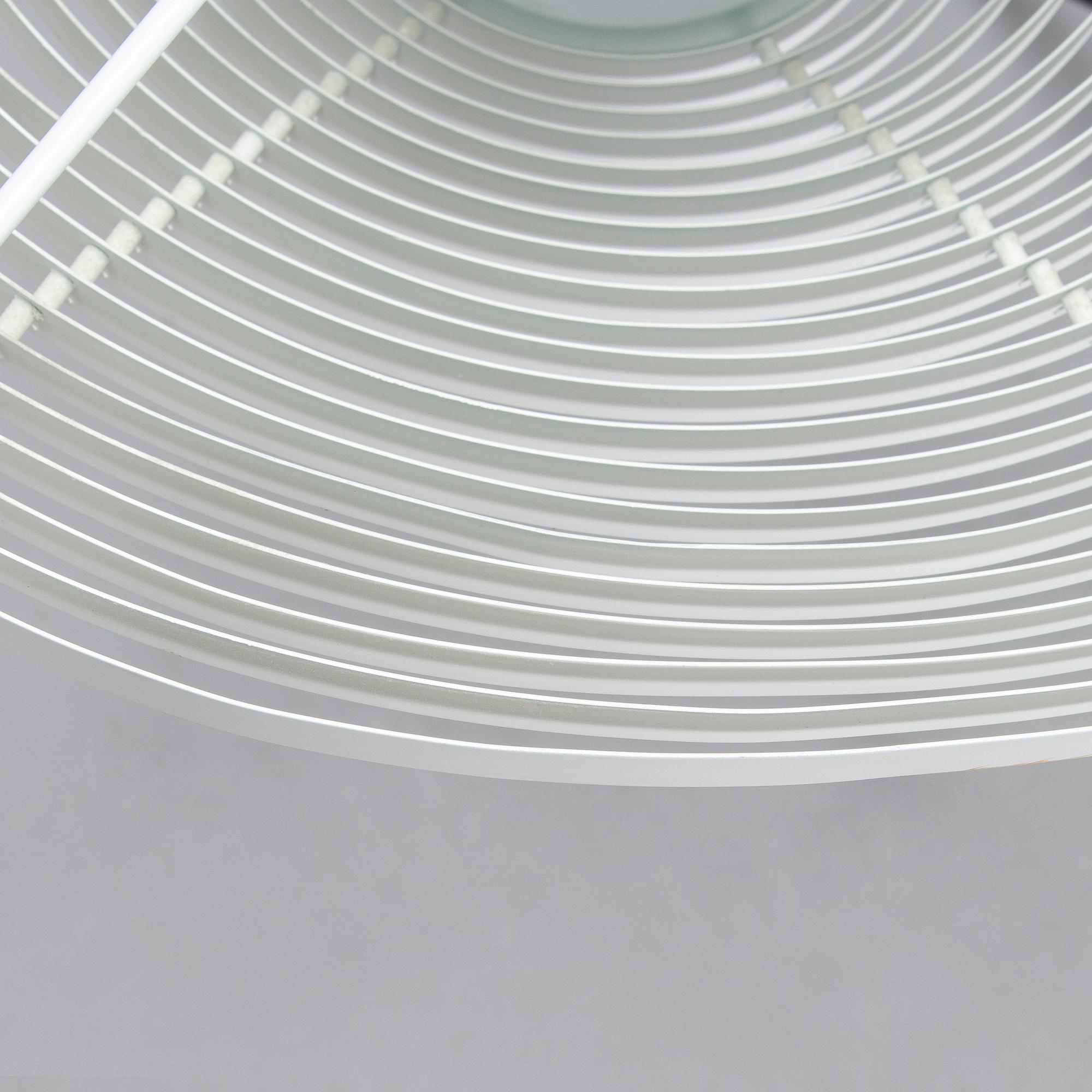 Alvar Aalto, taklampa, modell A622A, tillverkare Valaisinpaja Oy, 1900-talets slut.