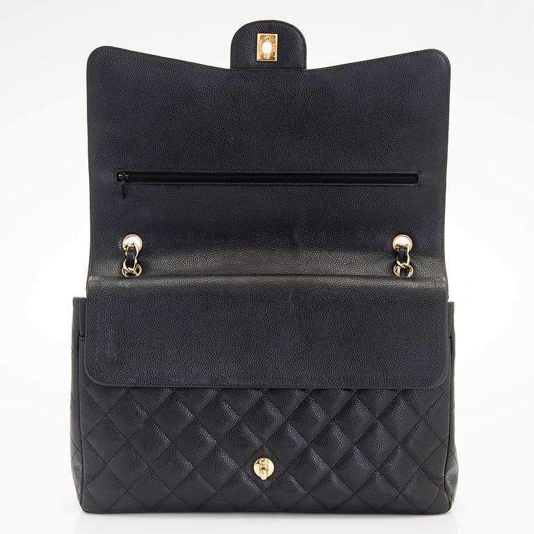 Chanel, a 'Double Flap Bag Maxi' bag, 2010-2011.