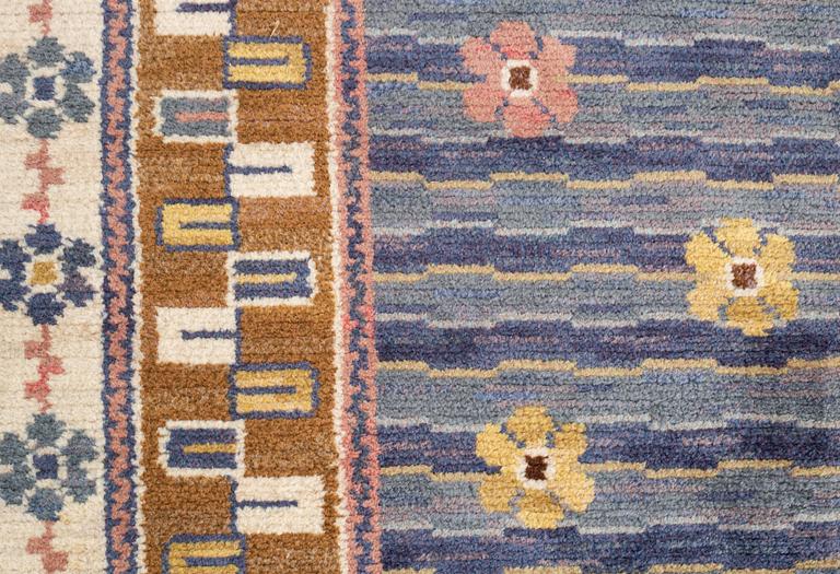 Märta Måås-Fjetterström, a carpet, "Steninge", knotted pile, ca 315 x 200-204 cm, signed AB MMF.