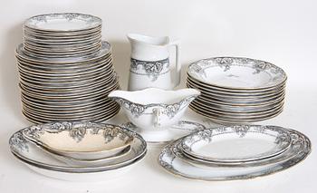 SERVISDELAR, 55 st, Rörstrand, "Greta".