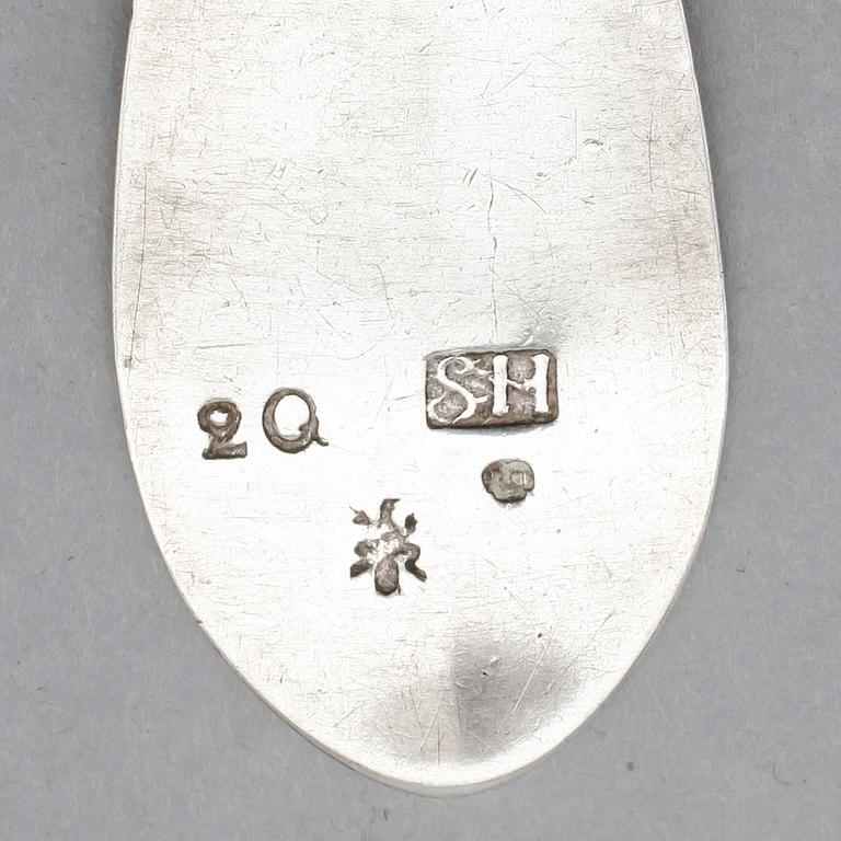 SOPPSLEV OCH MATSKED, silver, Stephan Halling, Örebro 1791/1798.