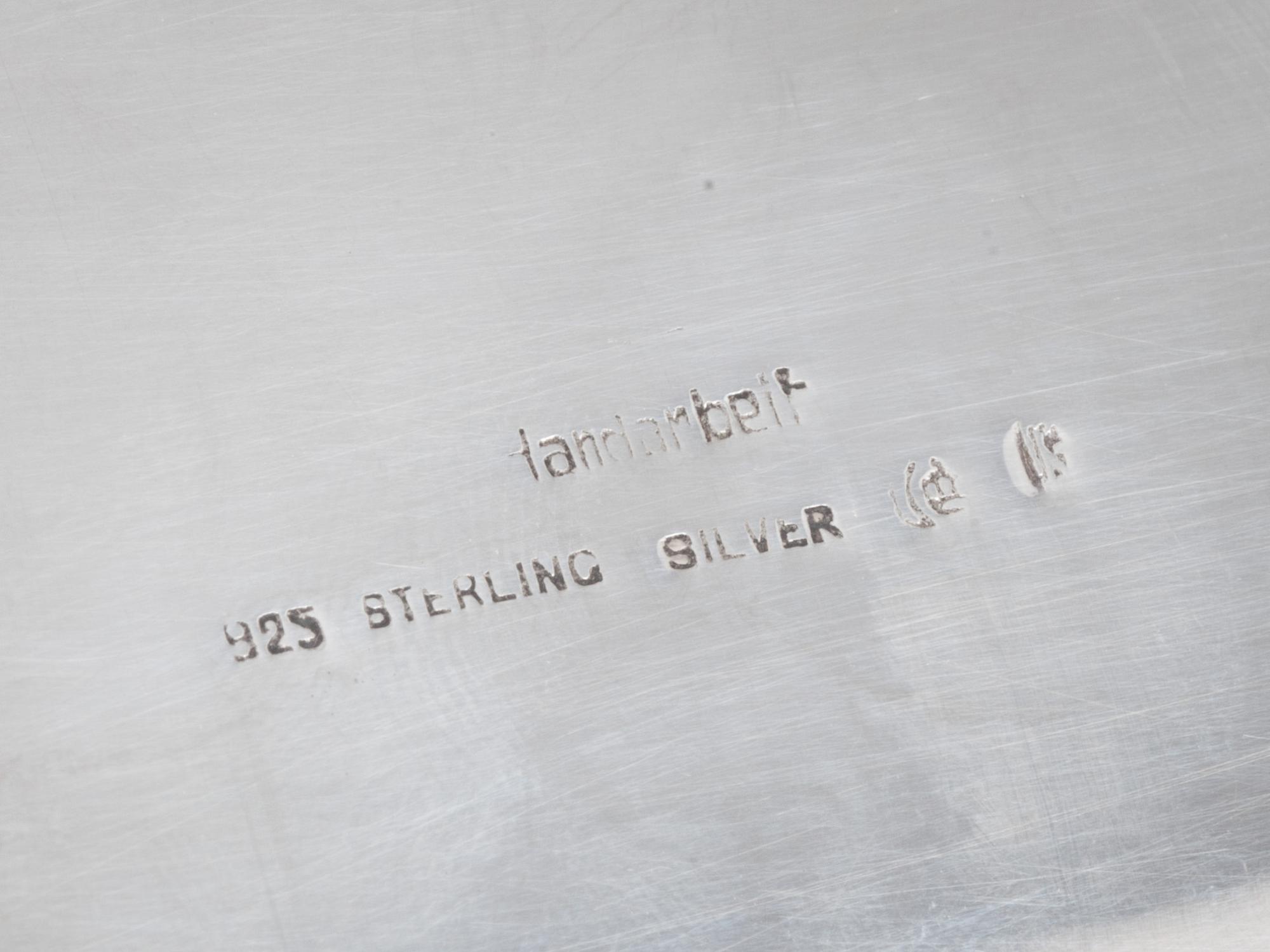 JARDINJÄR, sterlingsilver. Tyskland. Ca 880g.