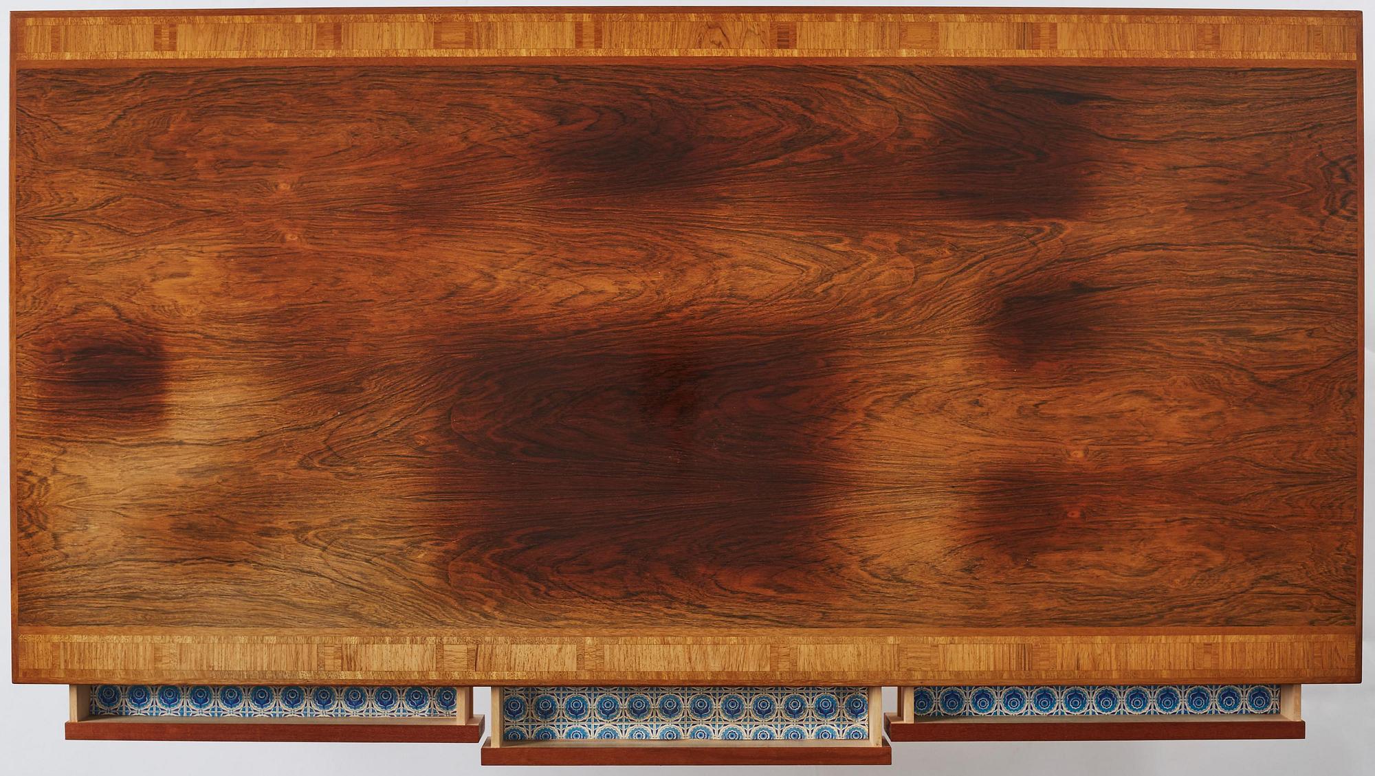 Carl Malmsten, skrivbord, "Ståndare", 1950-tal.