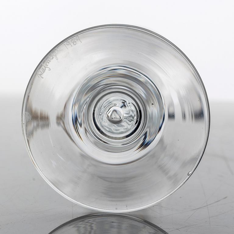 A 48 piece glass service, 'Antik', Reijmyre Glasbruk, Sweden.