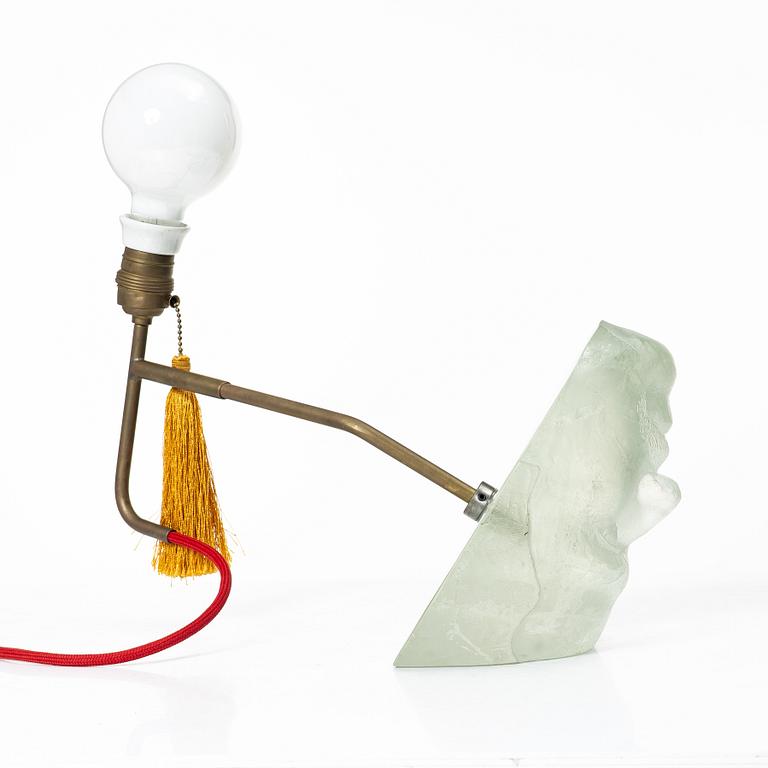 Karl-Magnus Nilsson, skulptur/bordslampa.