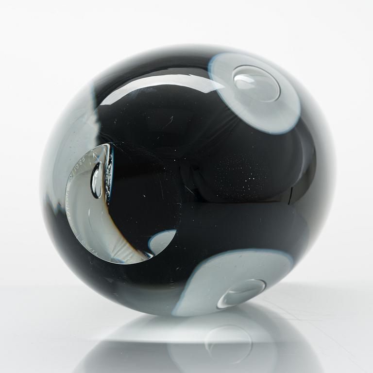 TIMO SARPANEVA, glasskulptur, signerad Timo Sarpaneva 18/1985.