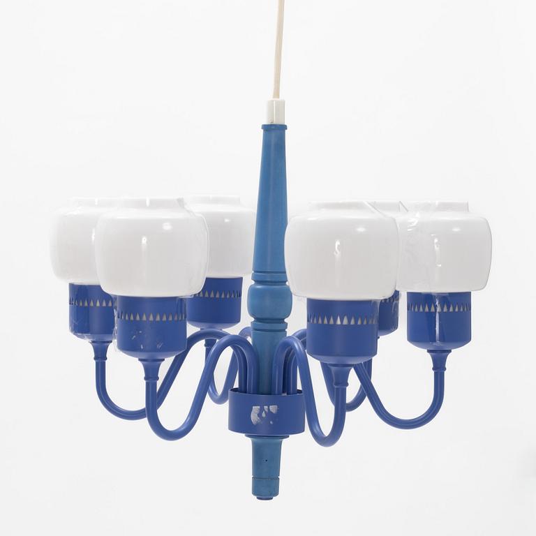 Hans-Agne Jakobsson, a ceiling light from Markaryd, second half of the 20th Century.