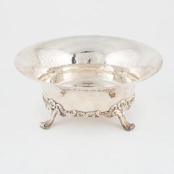 K Andersson, bowl, silver, Stockholm 1923.