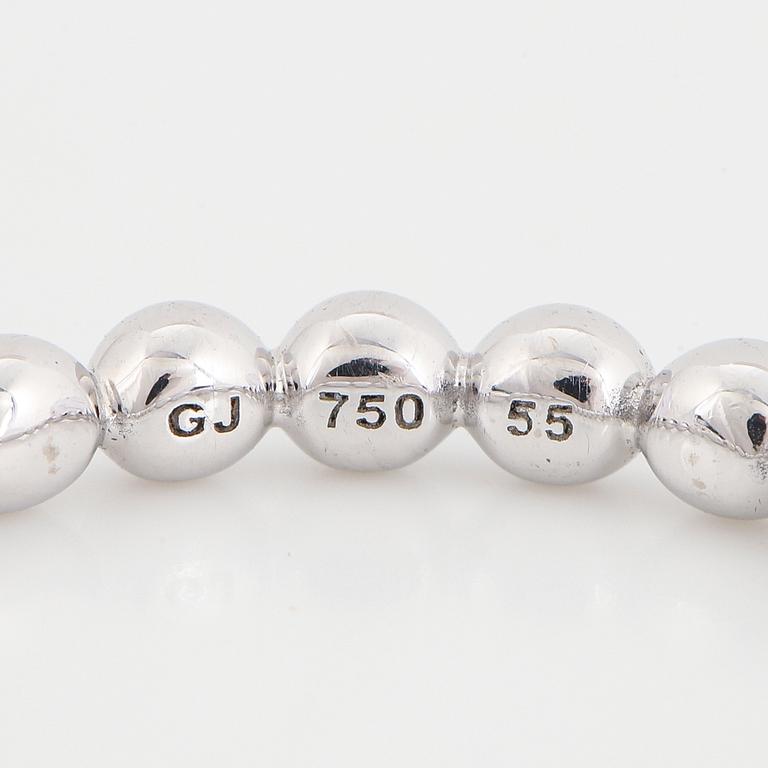 GEORG JENSEN, "Aurora", ring med briljantslipade diamanter.