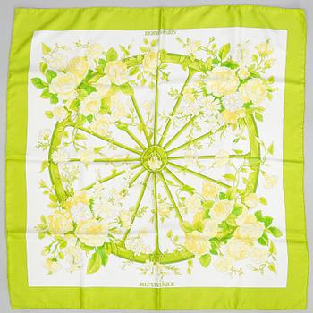Hermès, scarf, "Romantique".