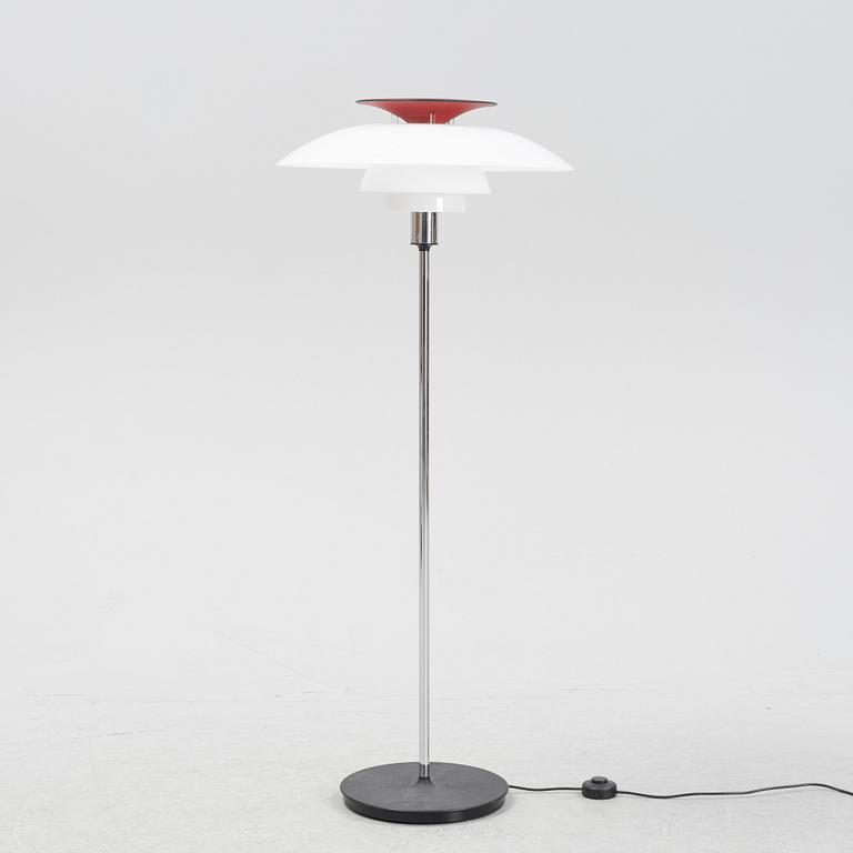 Poul Henningsen, golvlampa, "PH 80", Louis Poulsen, Danmark, 2007.