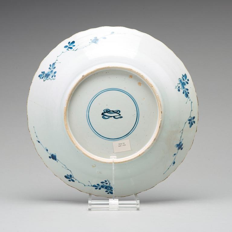 FAT, porslin. Qingdynastin, Kangxi (1662-1722).